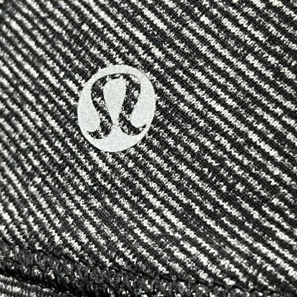 Lululemon Race Your Pace Long Sleeve Shirt In Wee‎ Stripe Heathered Black Size 4 - Picture 7 of 10